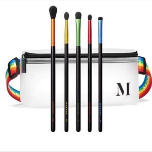 Morphe Made With Pride Limited Edition Full Size Brush Set With Pride Belt Bag